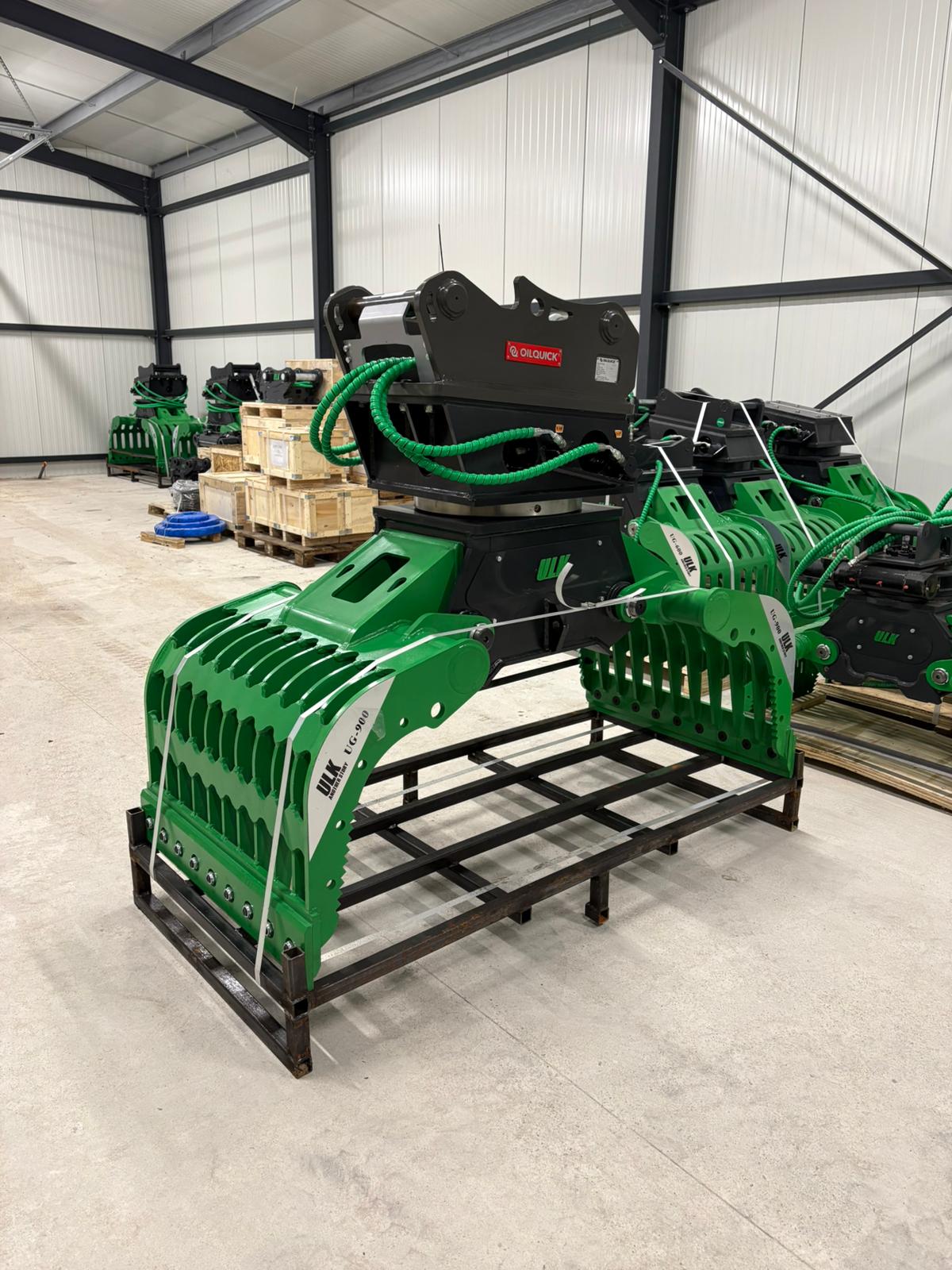 UG900D Pince de Tri Démolition - Vue de face